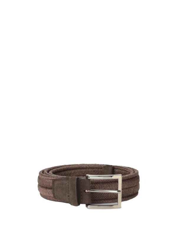 Elastic braided leather rope belt Elastic braided leather rope belt