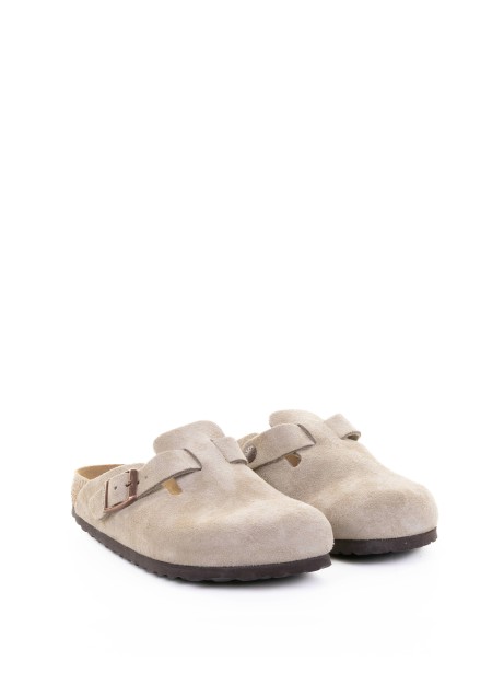 Sabot Boston taupe in suede