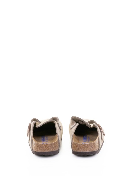 Sabot Boston taupe in suede