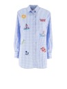Camicia Brigitte camicia in cotone a righe