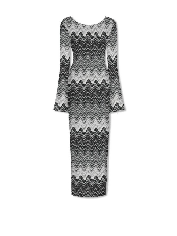 Abito maxi in maglia raschel Venere Abito maxi in maglia raschel Venere