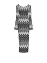 Abito maxi in maglia raschel Venere