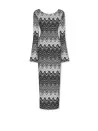 Abito maxi in maglia raschel Venere