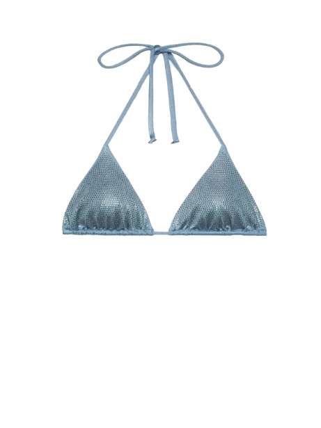 Annabelle top bikini triangolo con strass