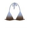Leah triangle bikini top degradè