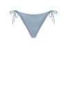 Marielle classic swim briefs in shimmer avio blue