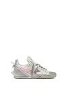 Lighting star sneakers in nylon and suede for women