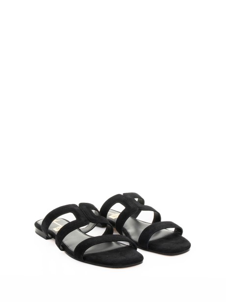 Black Flat Slipper 2