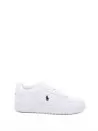 White Sneaker with Contrasting Logo