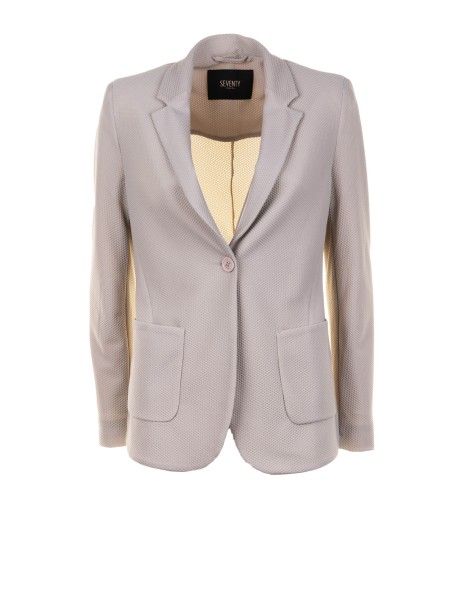 Single-breasted jacket women ice