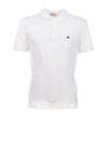 White Short Sleeve Polo