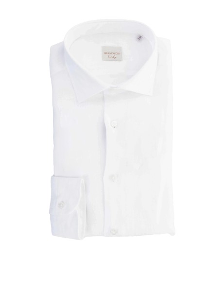 Camicia in lino bianca