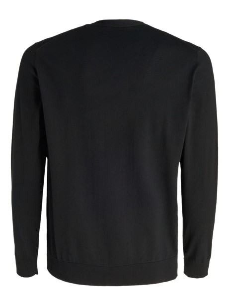 Maglia girocollo nera