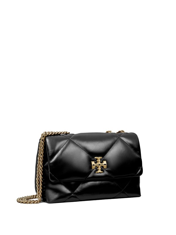 Borsa a tracolla Kira nera in pelle