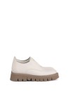Mocassino slip on basmati in pelle