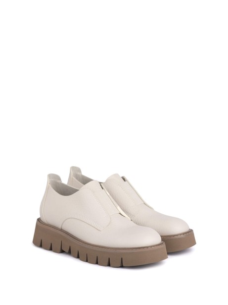 Mocassino slip on basmati in pelle 2