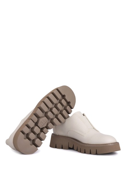 Basmati Leather Slip On Moccasin