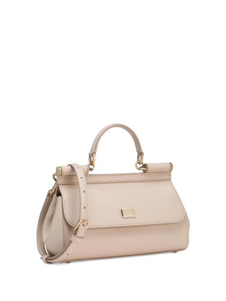 Borsa a mano Sicily allungata  in pelle di vitello 2