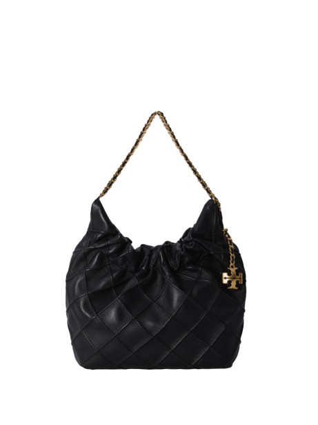 Borsa in pelle nera