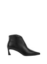 Stivaletto in pelle nappa nero