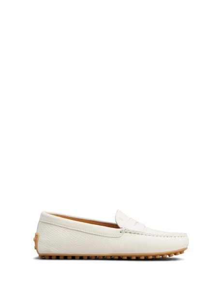 City Gommino Woman Loafers off white