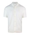 T-shirt polo uomo panna