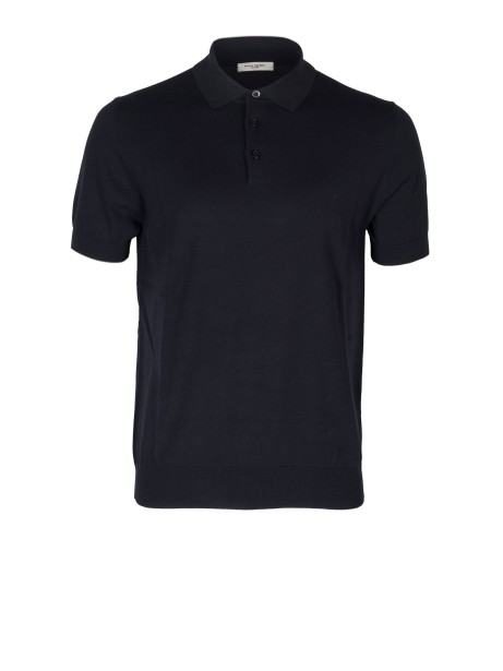 T-shirt polo uomo blu