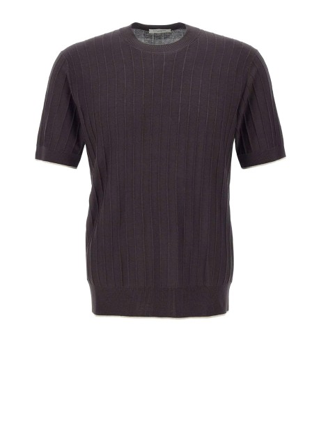 T-shirt uomo marrone