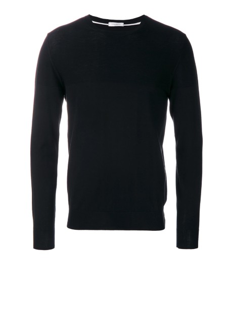 T-shirt maniche lunghe uomo nera