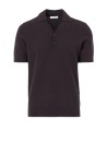 T-shirt polo uomo marrone