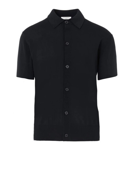 T-shirt polo uomo nera