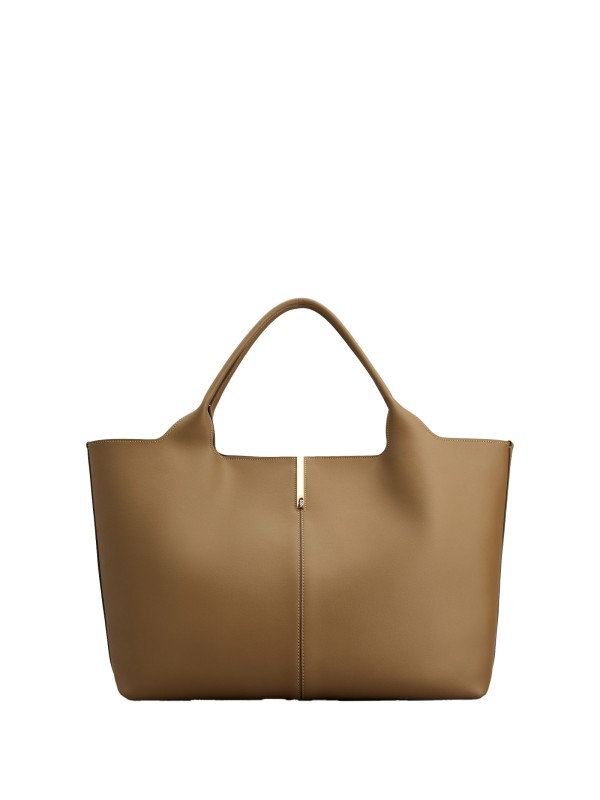 Shopping bag media in pelle Shopping bag media in pelle