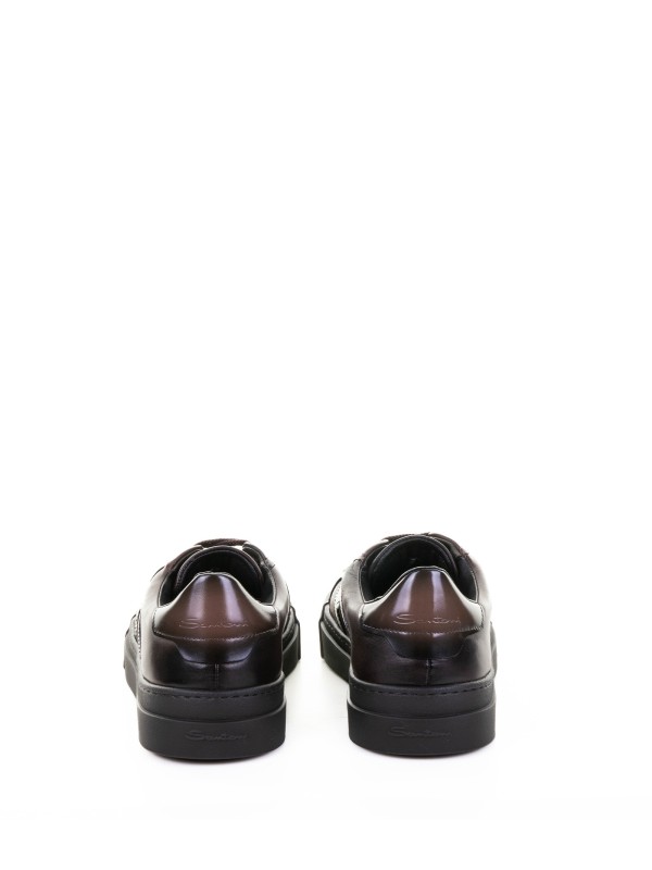 Brown Leather Sneaker