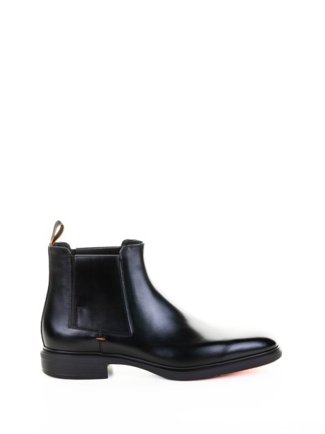Beatles nero in pelle
