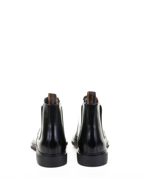 Beatles nero in pelle