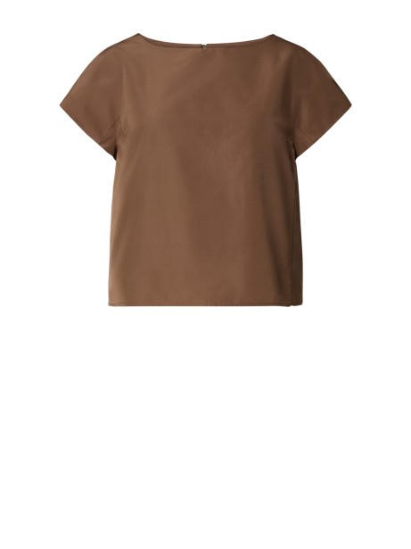 Boxy Taffeta Top