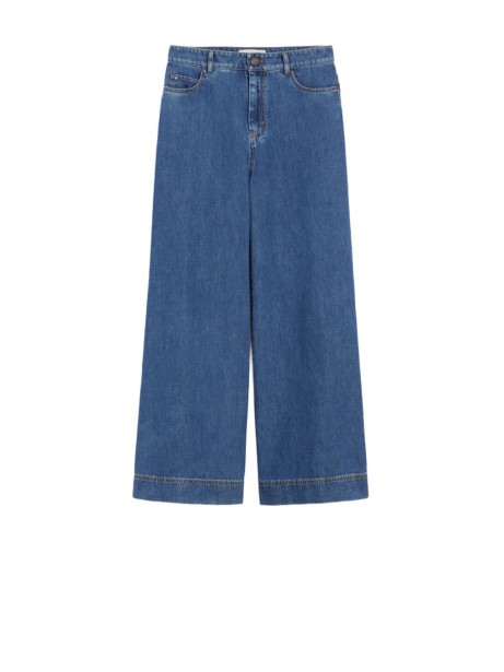 Jeans ampio in denim