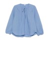Camicia azzurra donna