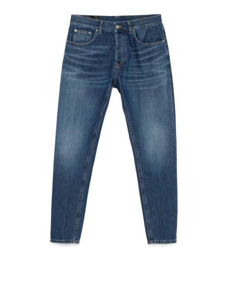 Jeans in denim blu
