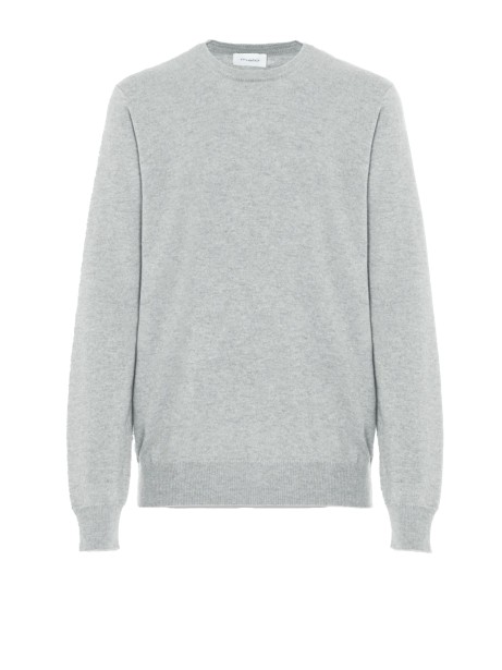 Maglia girocollo grigio uomo