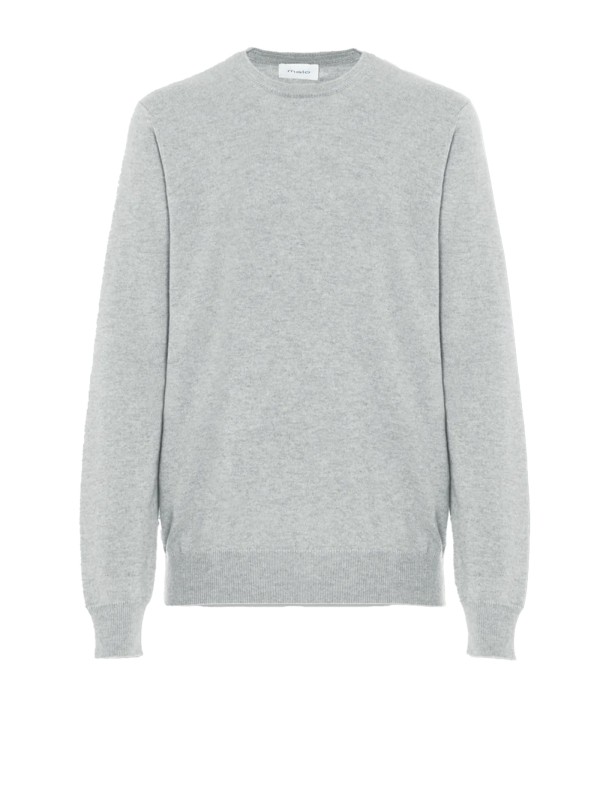 Maglia girocollo grigio uomo Maglia girocollo grigio uomo