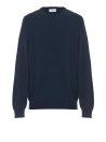 Maglia girocollo blu uomo