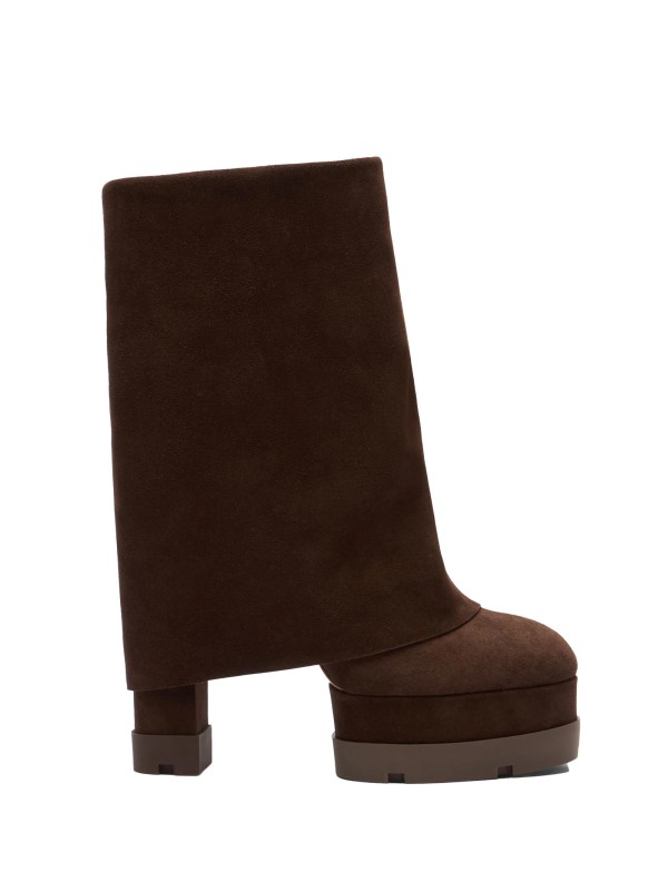Stivale cacao in suede Stivale cacao in suede