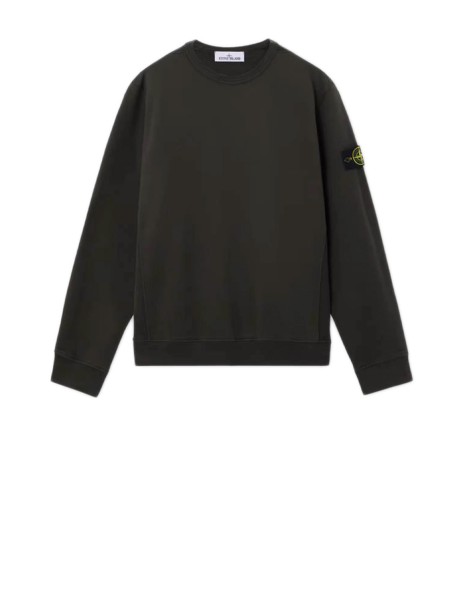 Felpa antracite  con patch logo