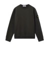 Felpa antracite  con patch logo