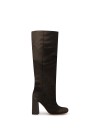 Stivale donna ebano