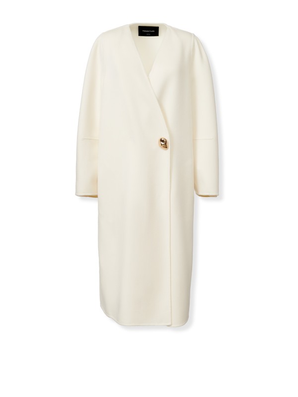 Cappotto lungo bianco Cappotto lungo bianco