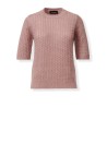 Maglia girocollo rosa