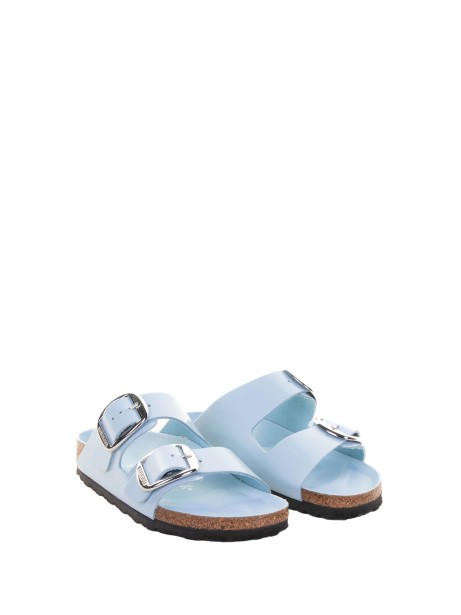 Arizona Big Buckle light blue slipper