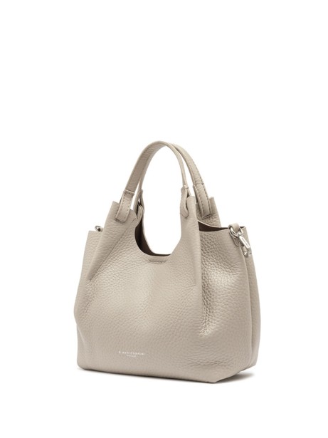 Borsa Dua in pelle beige